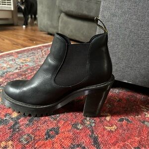 Dr Martin Heel Ankle Boots